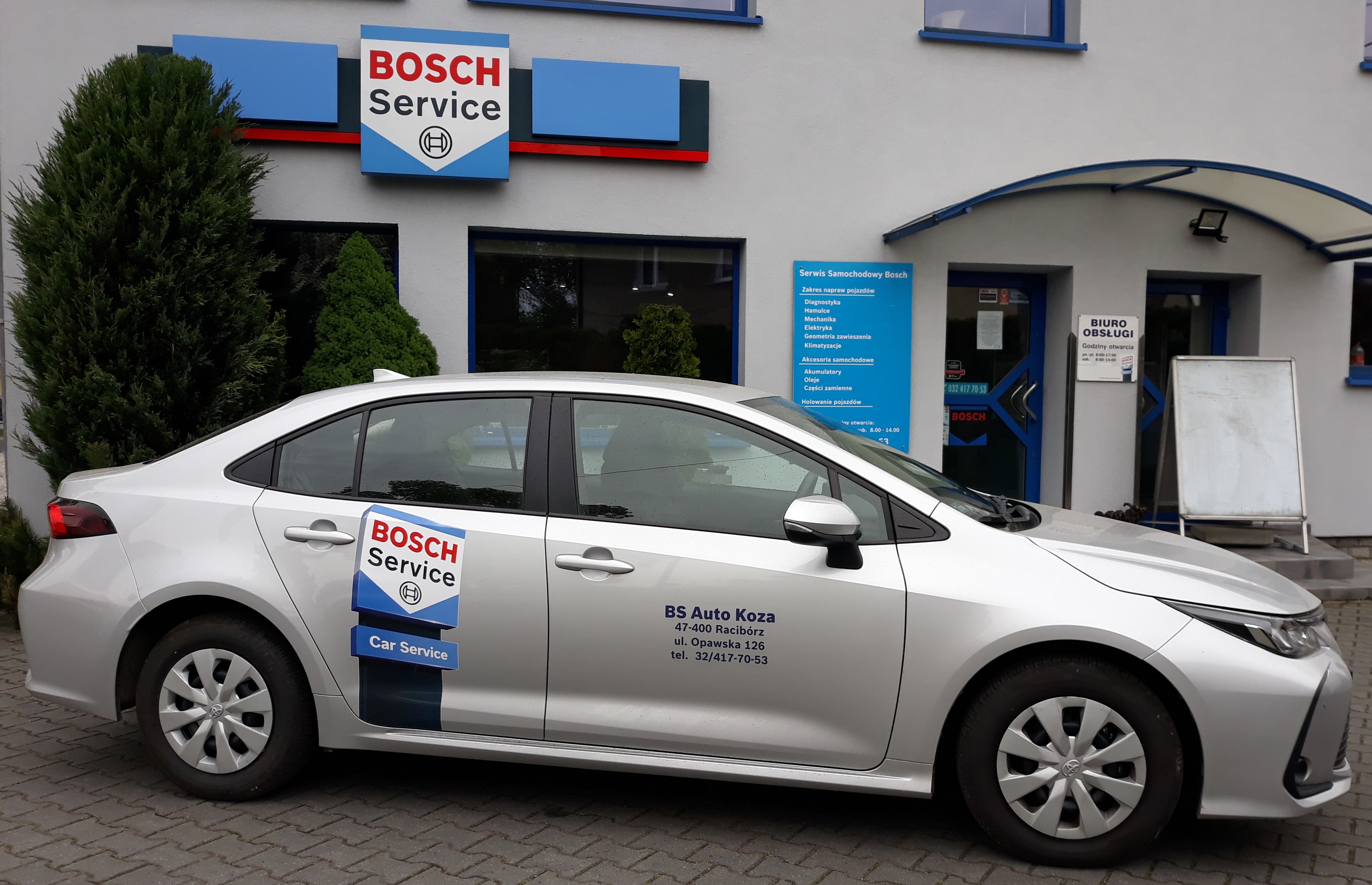 Auto zastępcze Toyota Corolla